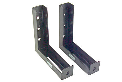 Elite Screens ZVMAXLB6-B 6 Wall/Ceiling L-Bracket - Black