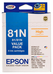 Epson 81N High Capacity ClariaInk Cart Value Pack