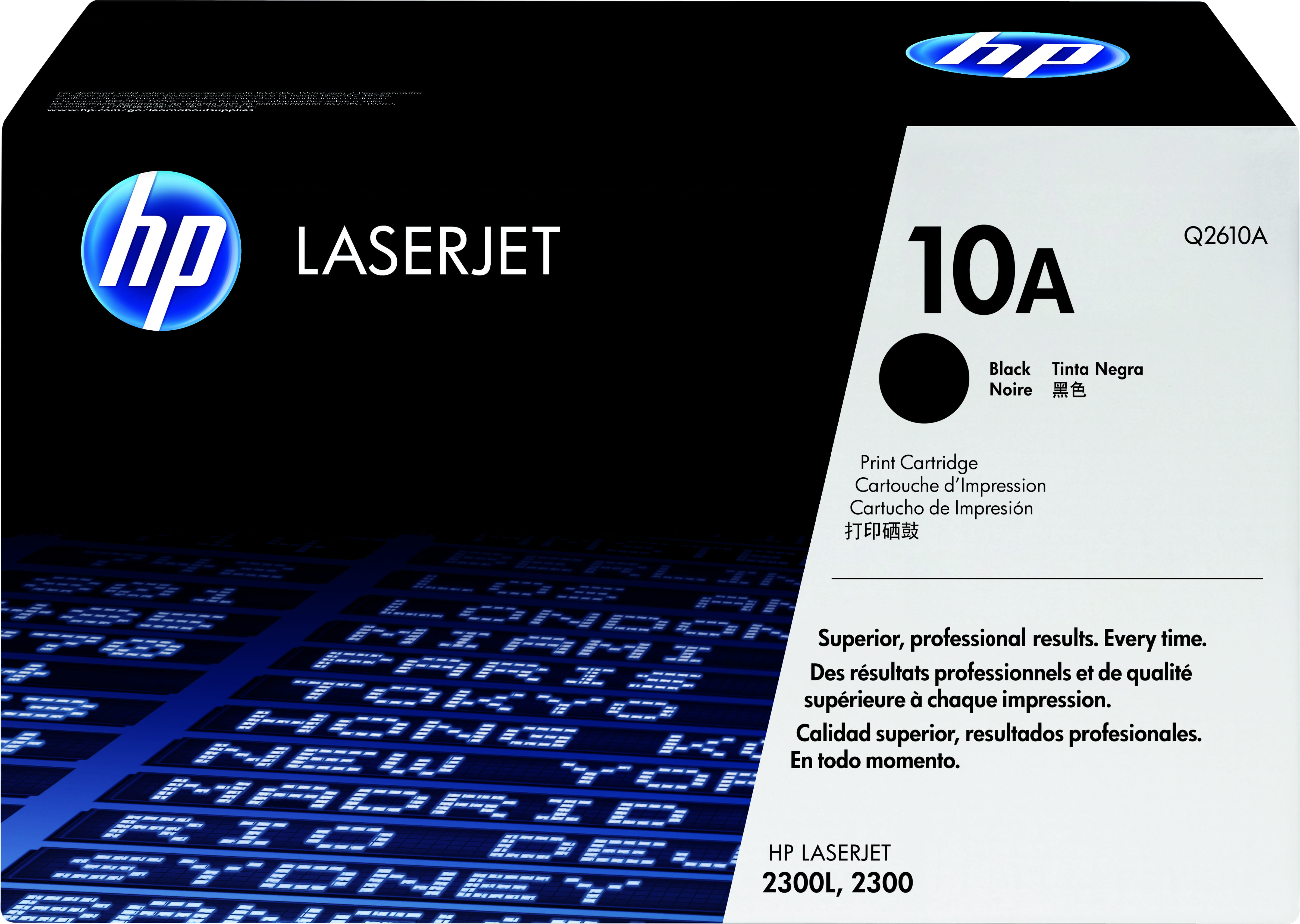 HP 10A BLACK LASERJET TONER Q2610A
