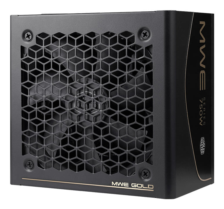 Cooler Master MWE 750W Gold Modular V4 ATX 3.1 Power Supply - Black