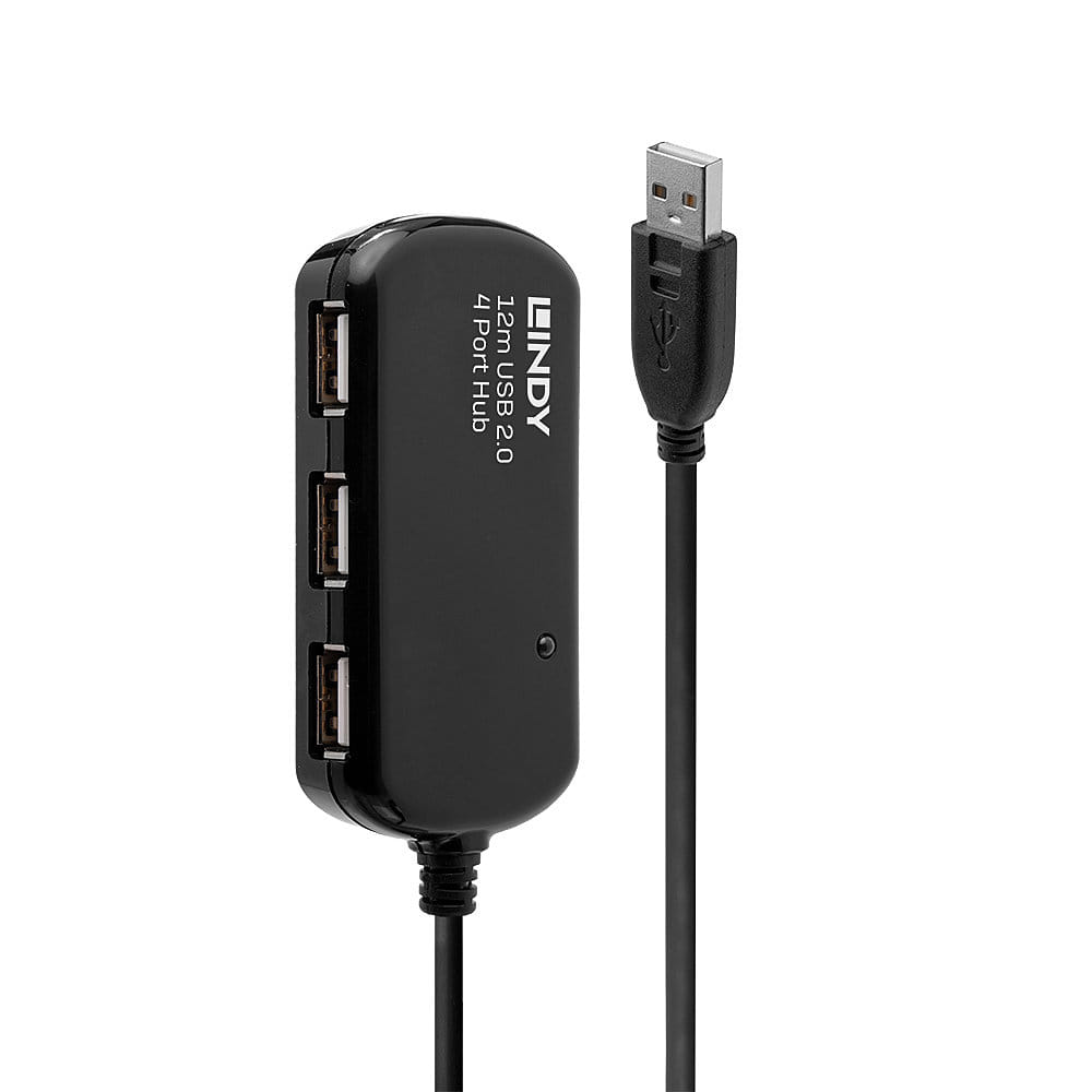 Lindy 12m USB2 Ext Pro 4-Port Hub