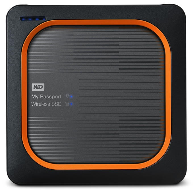 WD My Passport Wireless 500GB SSD - Black
