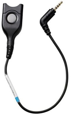 Sennheiser CCEL 192 Mobile Phone Cable Black 0.2m 2.5mm 4-pin