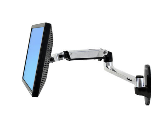 Ergotron LX Wall Mount LCD Arm Polished Max 24"