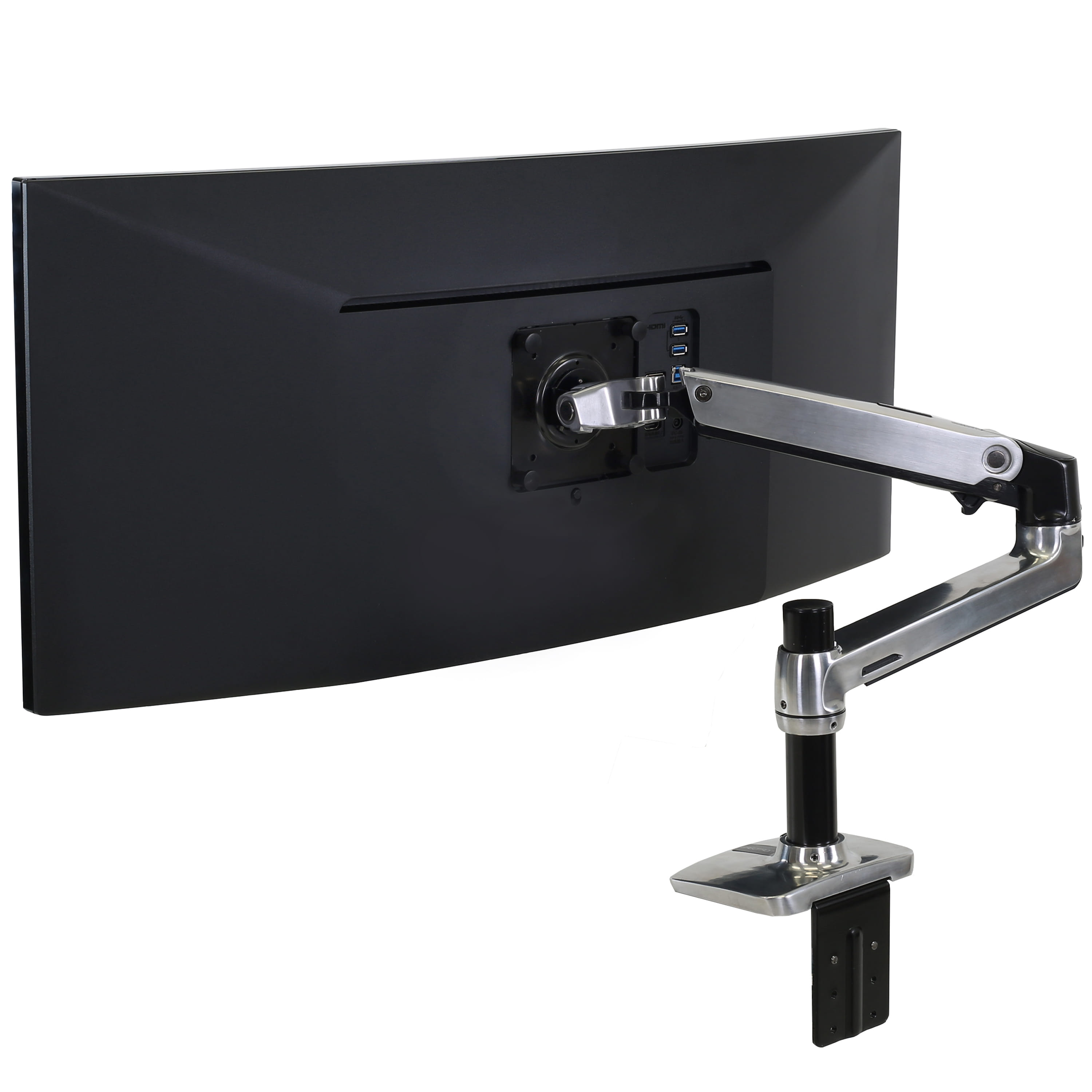 Ergotron LX Desk Mount LCD Display Arm Polished
