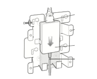 Zebra Kit Wall Mount Bracket CC5000-10 MK3XX