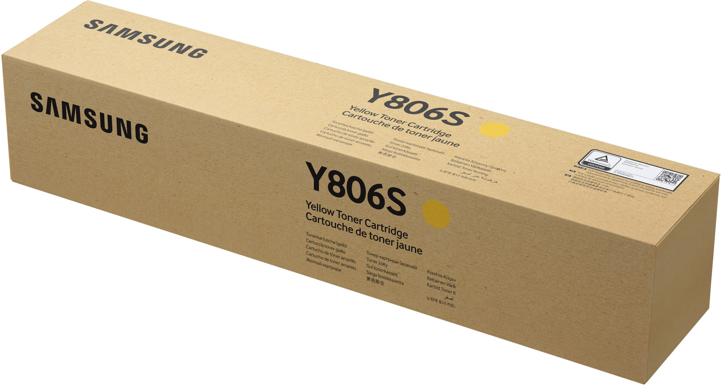 Samsung CLT-Y806S Original Yellow Toner Cartridge