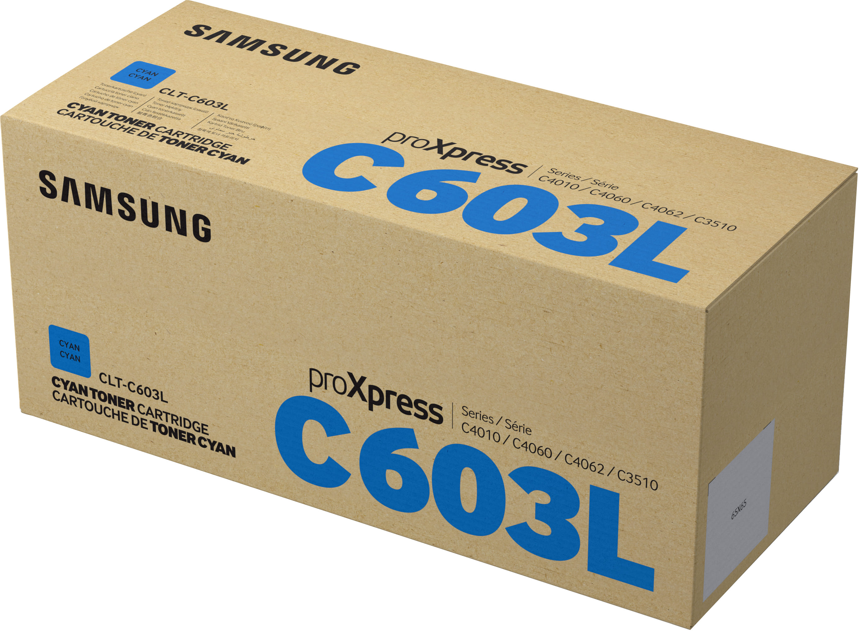 Samsung CLT-C603L Original Cyan Toner Cartridge
