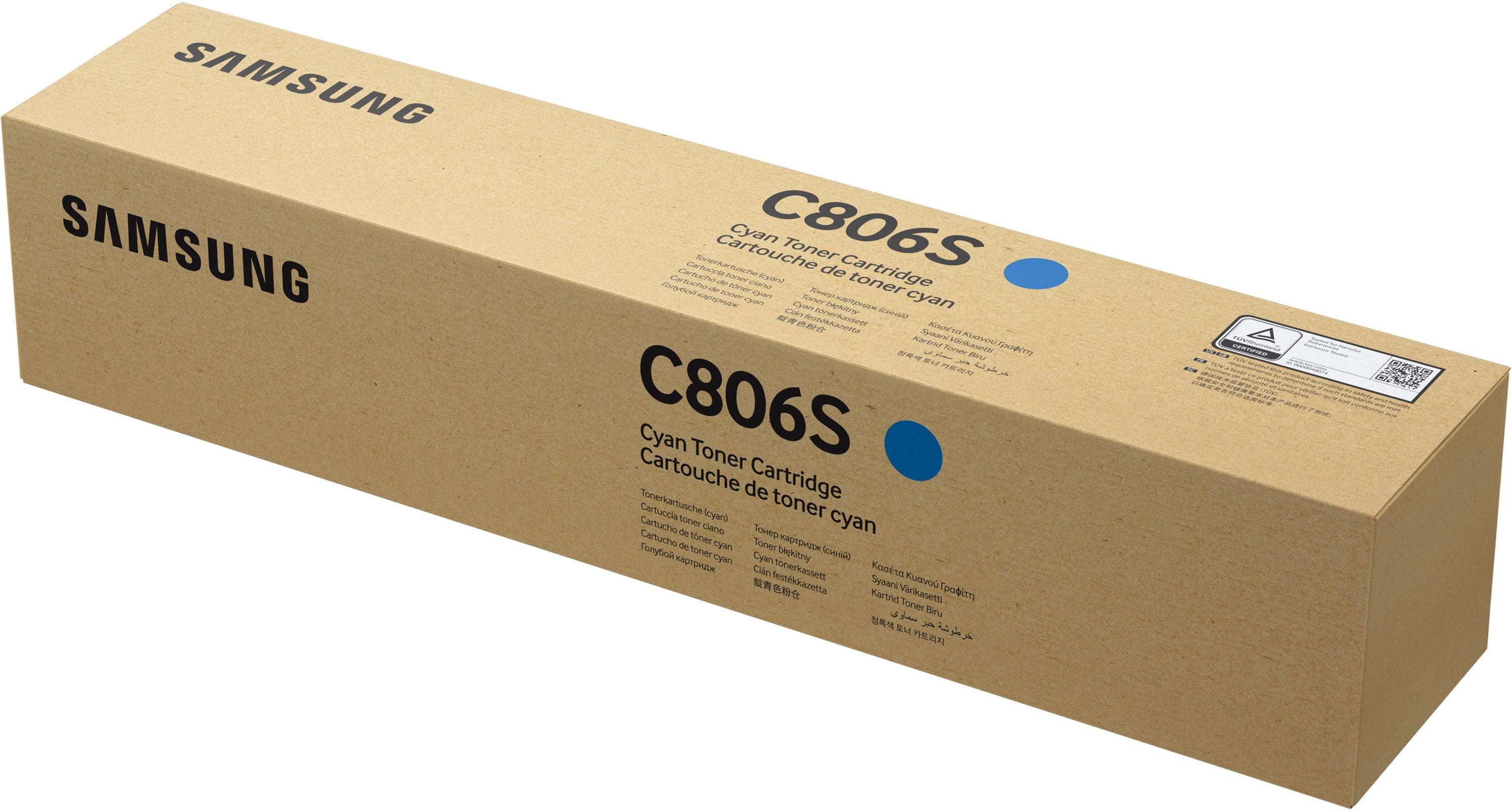 Samsung CLT-C806S Original Cyan Toner Cartridge