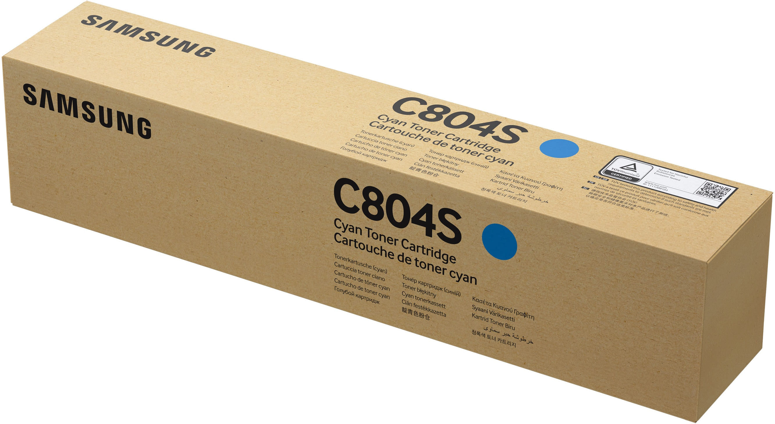 Samsung CLT-C804S Original Cyan Toner Cartridge