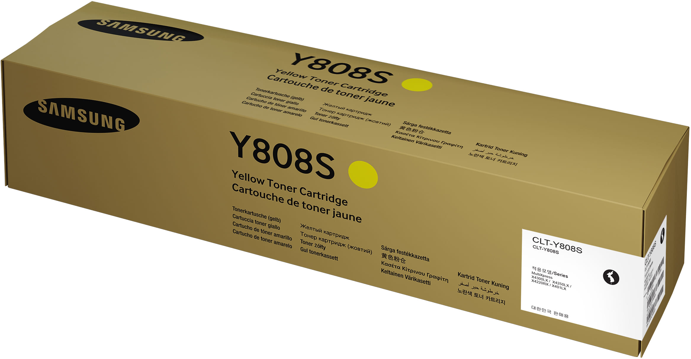 Samsung CLT-Y808S Original Yellow Toner Cartridge