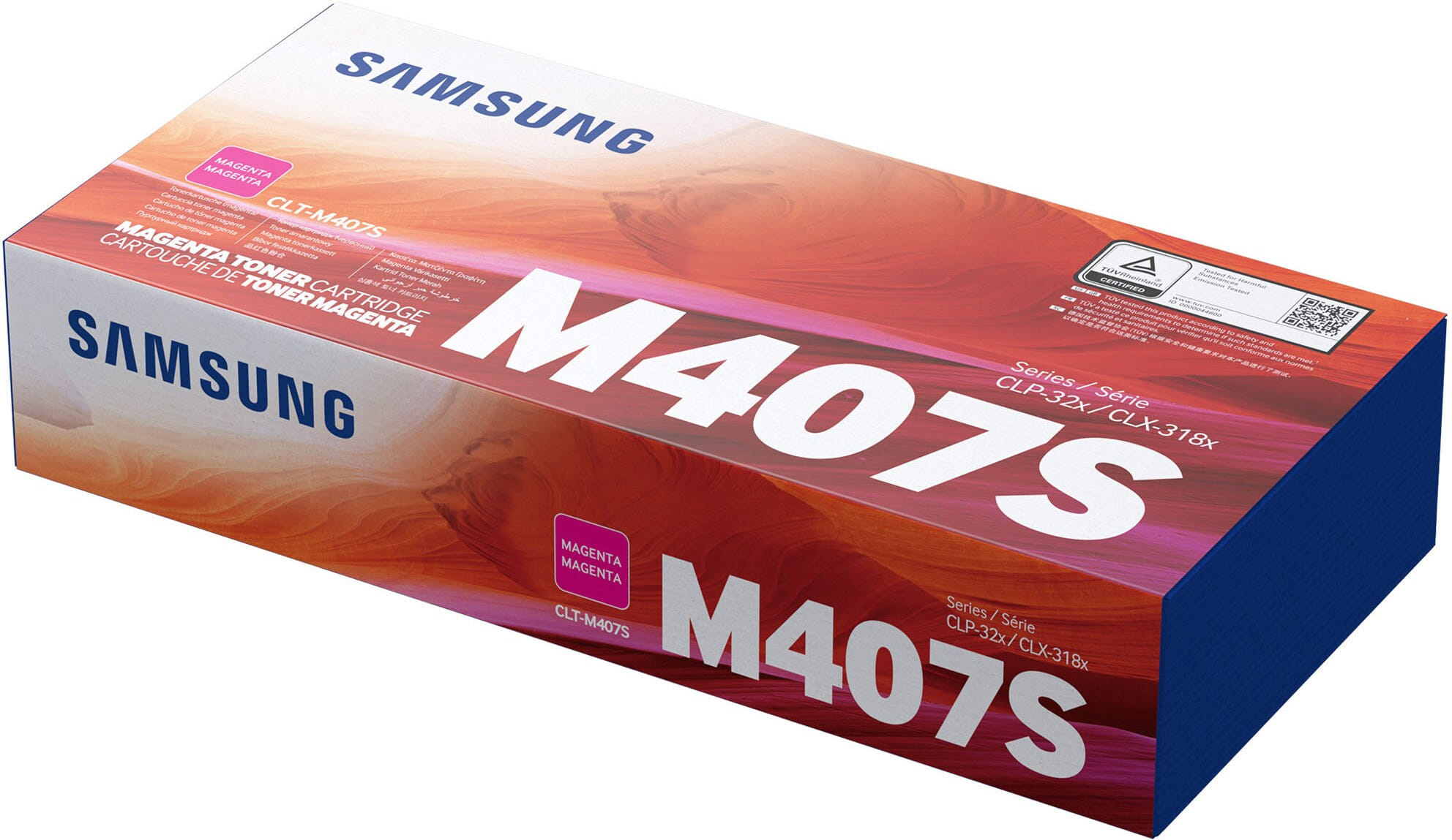 Samsung CLT-M407S Original Magenta Toner Cartridge