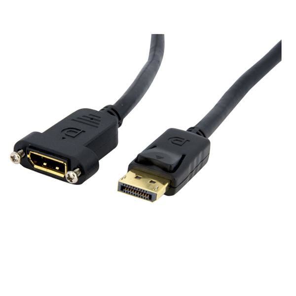 StarTech 3ft (1m) Panel Mount DisplayPort Cable