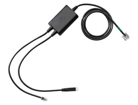 Sennheiser CEHS-PO 01 Polycom 2xRJ-11 Black Adapter Cable