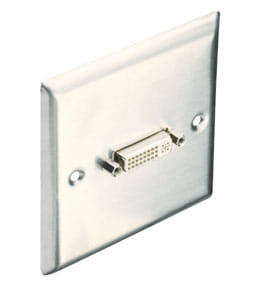 Lindy Single DVI Wallplate