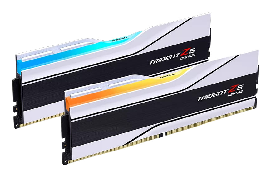 G.Skill Trident Z5 Neo RGB 32GB (2x16GB) DDR5-6000 CL26 Memory - White