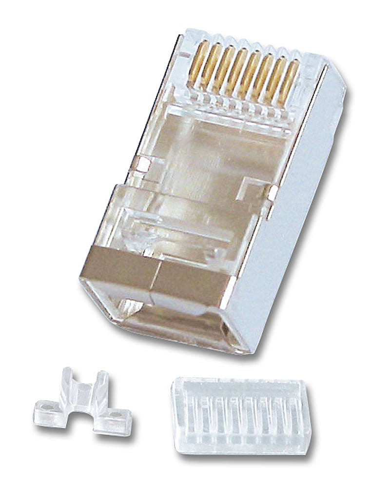 Lindy RJ-45 CAT6 Plug Stranded STP 10-pack