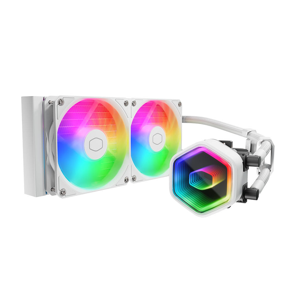 Cooler Master MasterLiquid ML240L Core II ARGB CPU Cooler White 