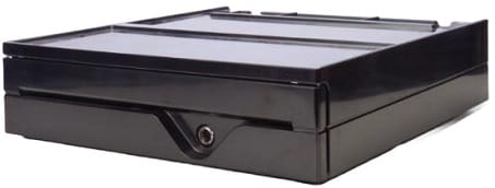 Toshiba Cash Drawer Wide Including Adjustable Till Insert Black