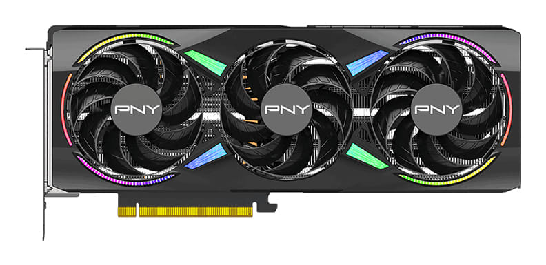 PNY GeForce RTX 5070 Ti 16GB XLR8 Epic-X ARGB Triple Fan Graphic Card