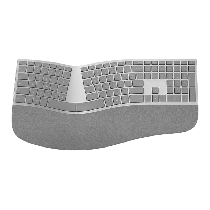 Microsoft Surface Ergonomic Wireless Keyboard - Grey
