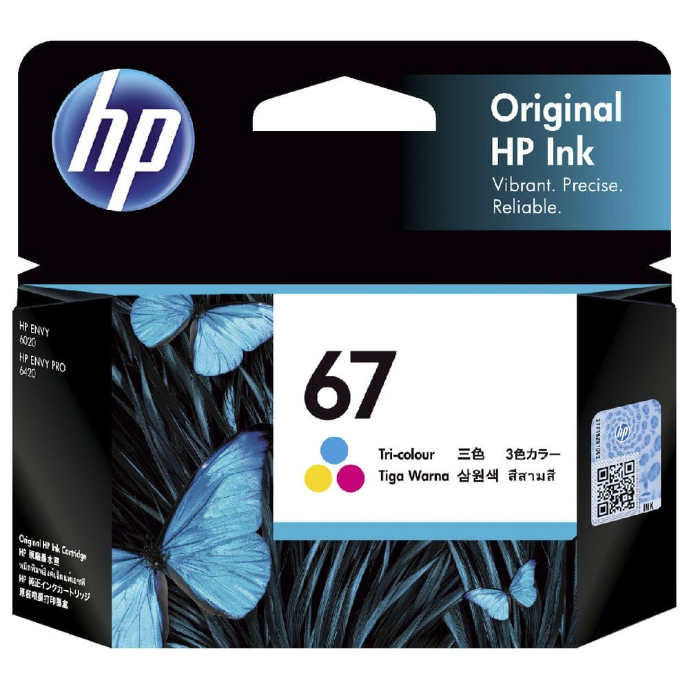HP 67 Tri-Colour Ink Cartridge