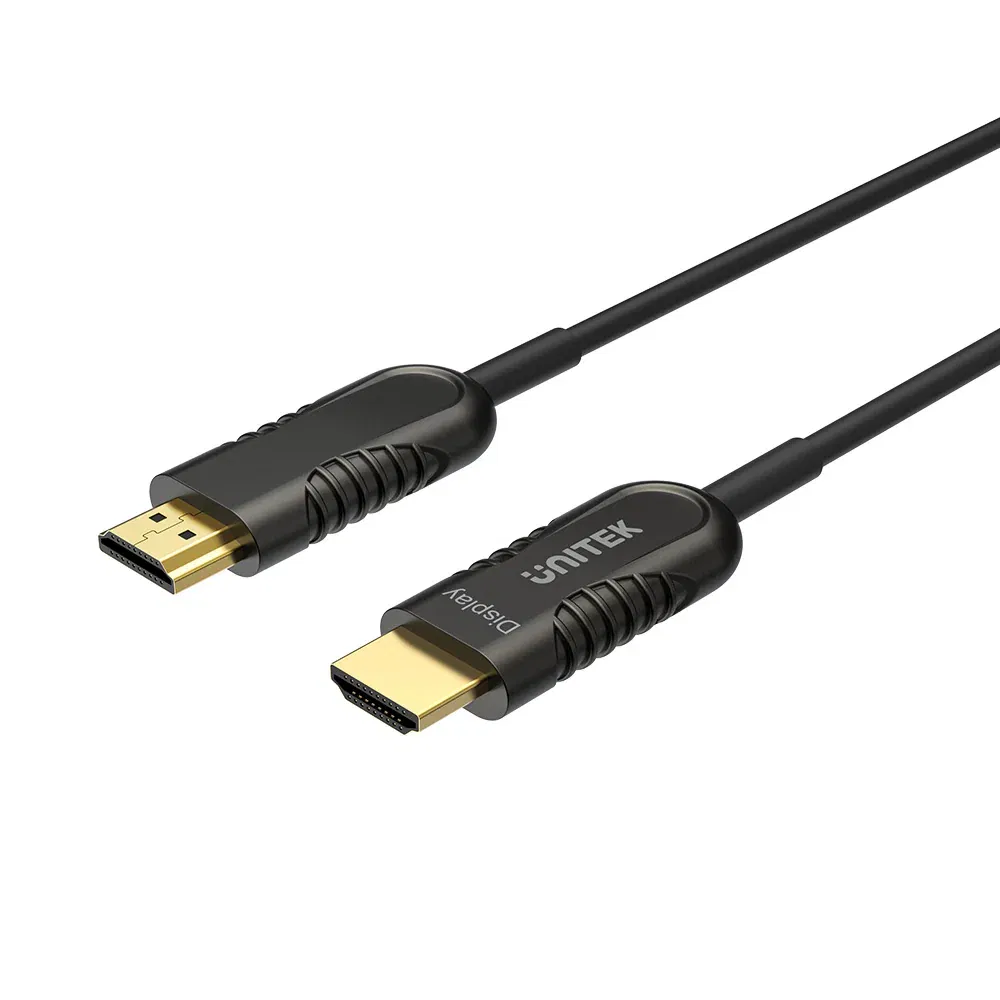 Unitek 50M Fiber Optic HDMI Cable 4K 60Hz Black