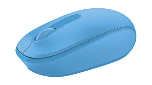 Microsoft Wireless Mobile Mouse - Cyan Blue