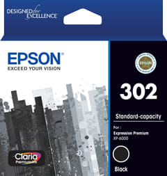 Epson 302 Ink Cartridge 1 pc(s) Standard Yield Black