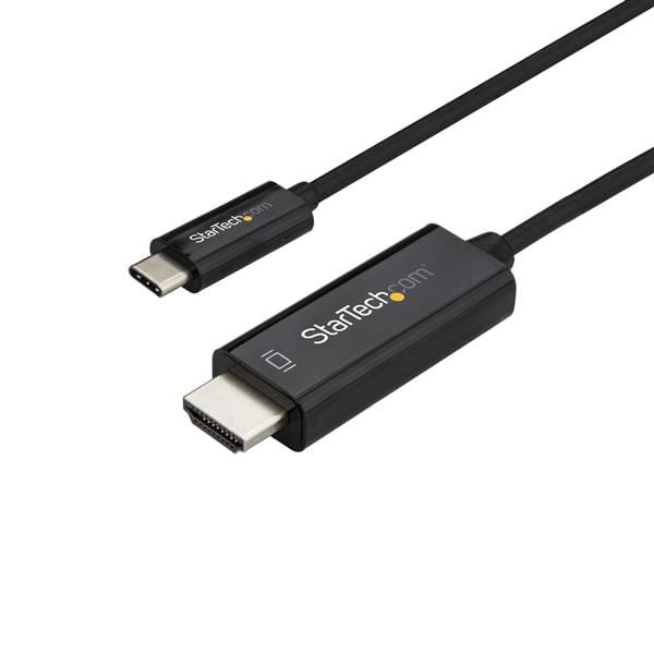 Startech 2m / 6ft USB-C to HDMI Cable - 4K at 60Hz - Black