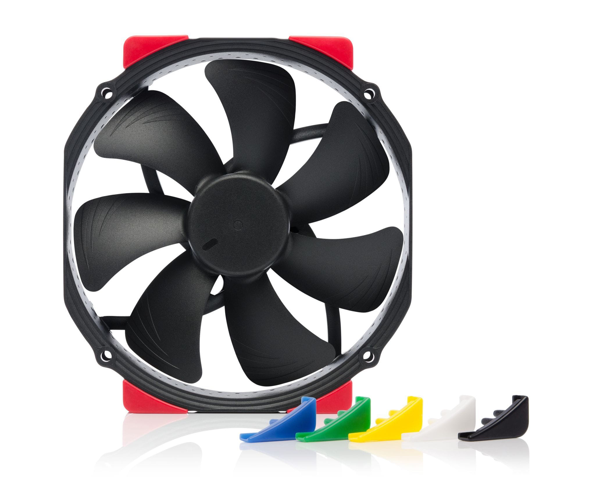 Noctua 140mm (120mm Mounts) NF-A15 HS-PWM Chromax Black Swap Edition Fan