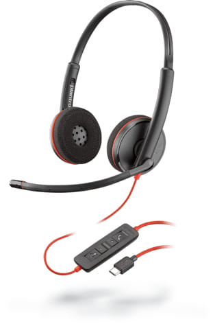Plantronics BlackWire C3225 USB-A/3.5mm Headset