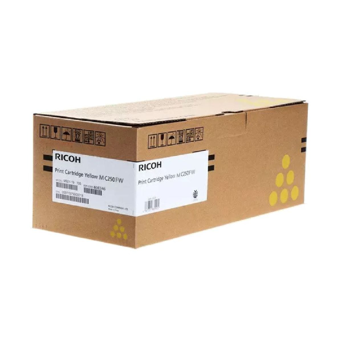 Ricoh M C250fw/ P C301W Toner - 6.3K - Yellow
