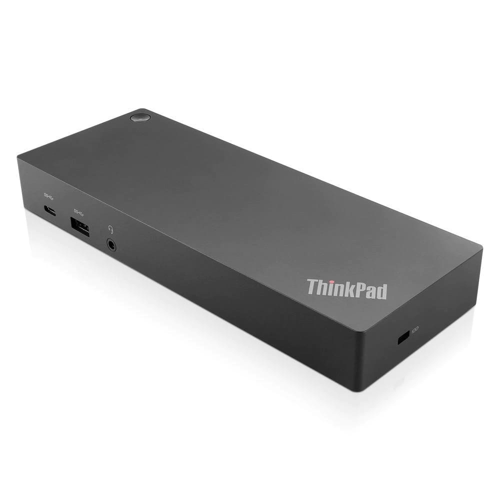 Lenovo Hybrid USB-C/USB-A Docking Station - Black