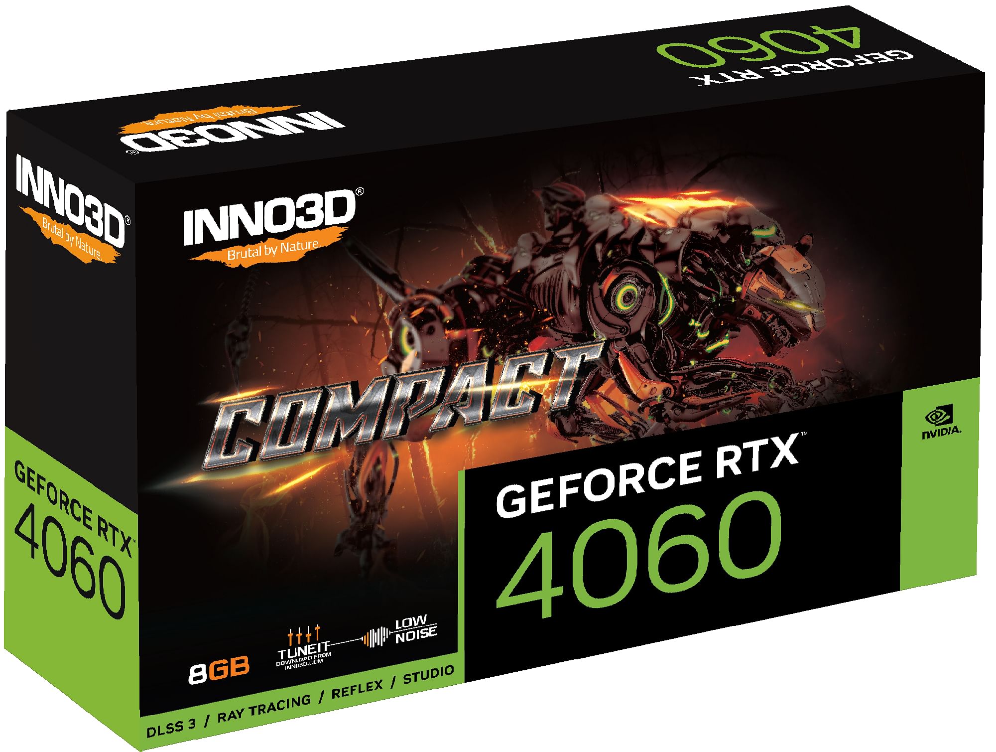 Inno3D GeForce RTX 4060 8GB Compact Graphics Card