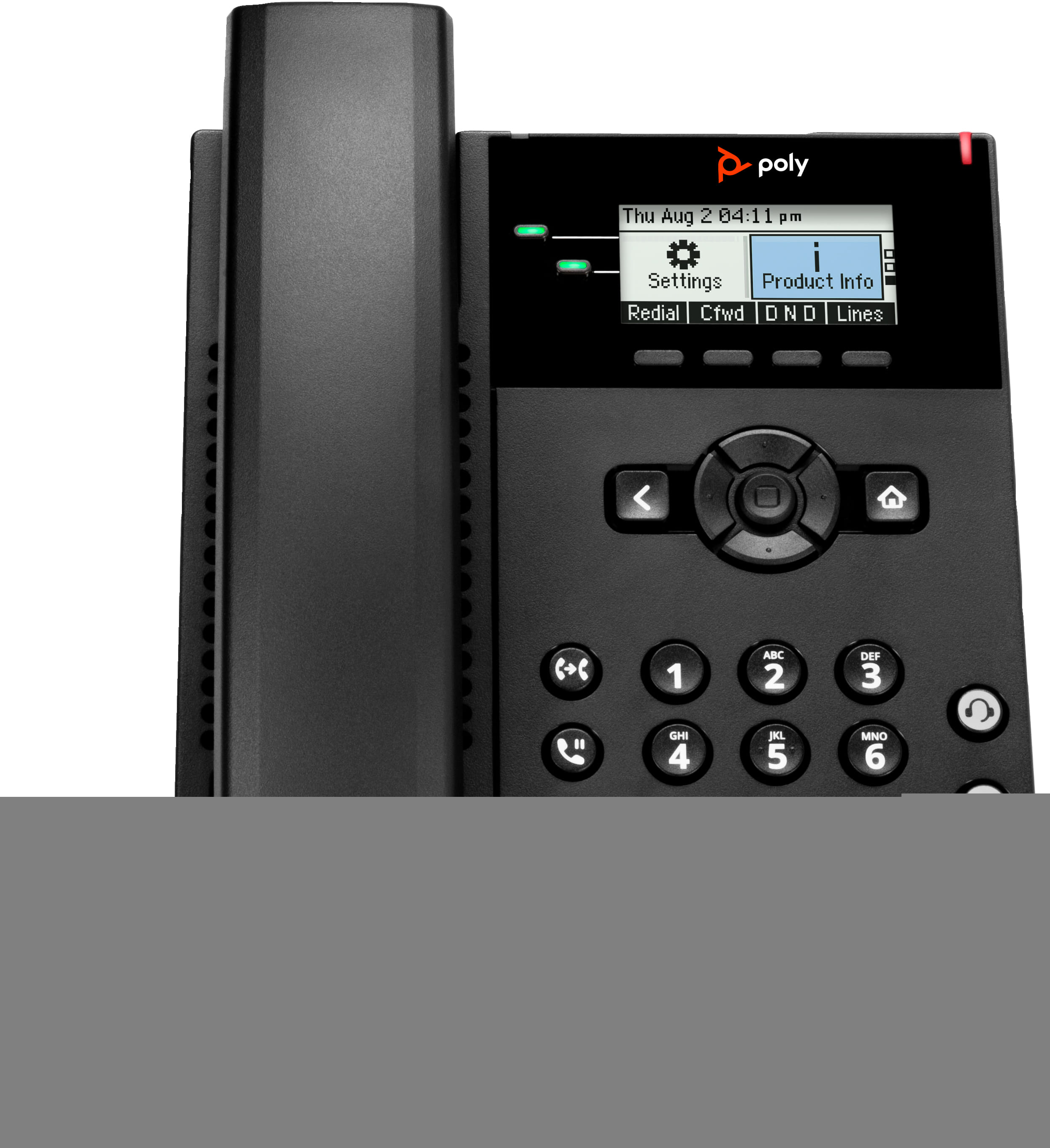 HP Poly OBi VVX 150 2L IP Phone PoE-enabled w/PSU