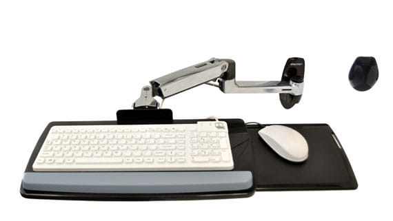 Ergotron LX Wall Mount Keyboard Arm ALM