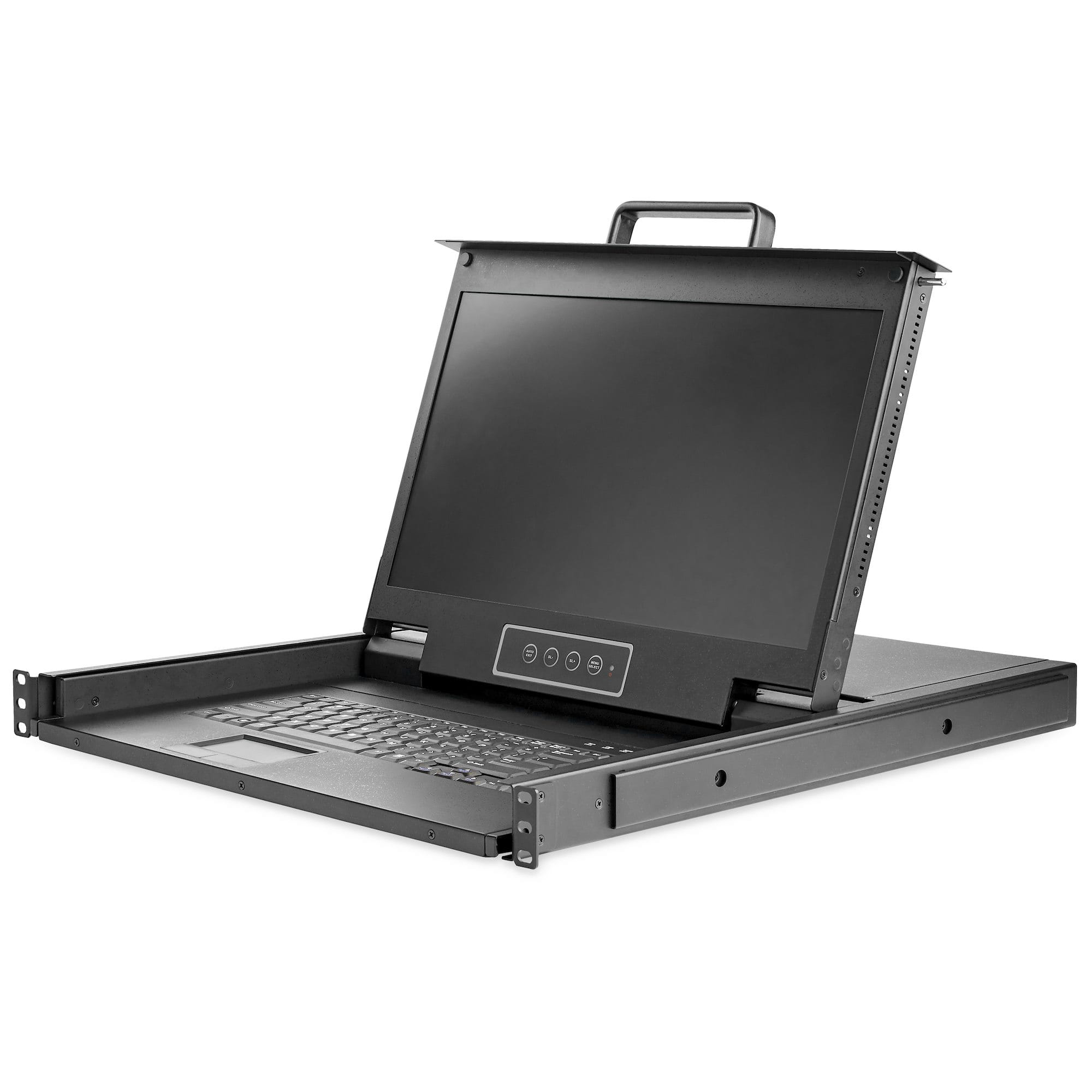 Startech 1U HD Single-Port KVM Console for Server Rack - 17.3in
