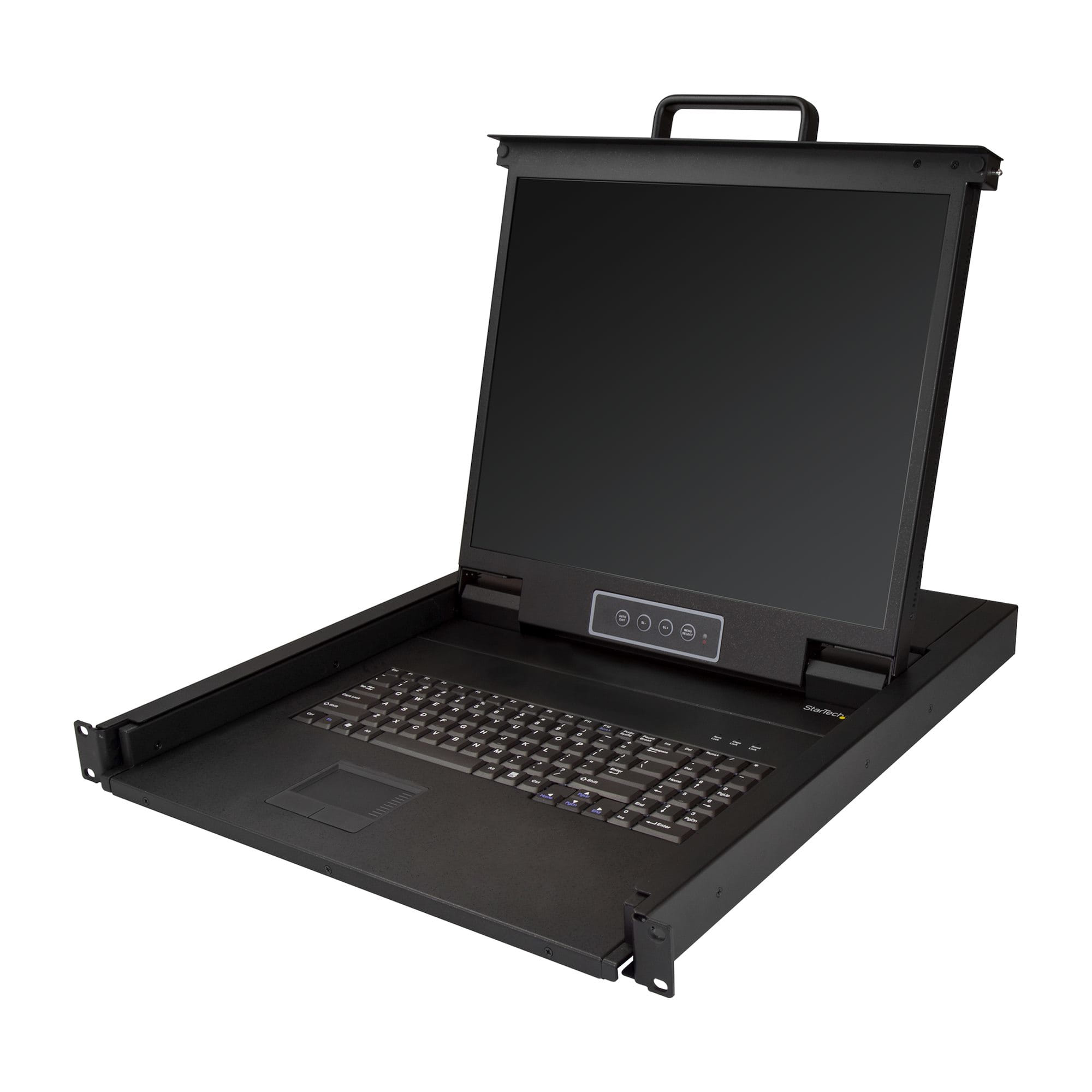 Startech 1U Single-Port KVM Console for Server Rack - VGA KVM - 19in