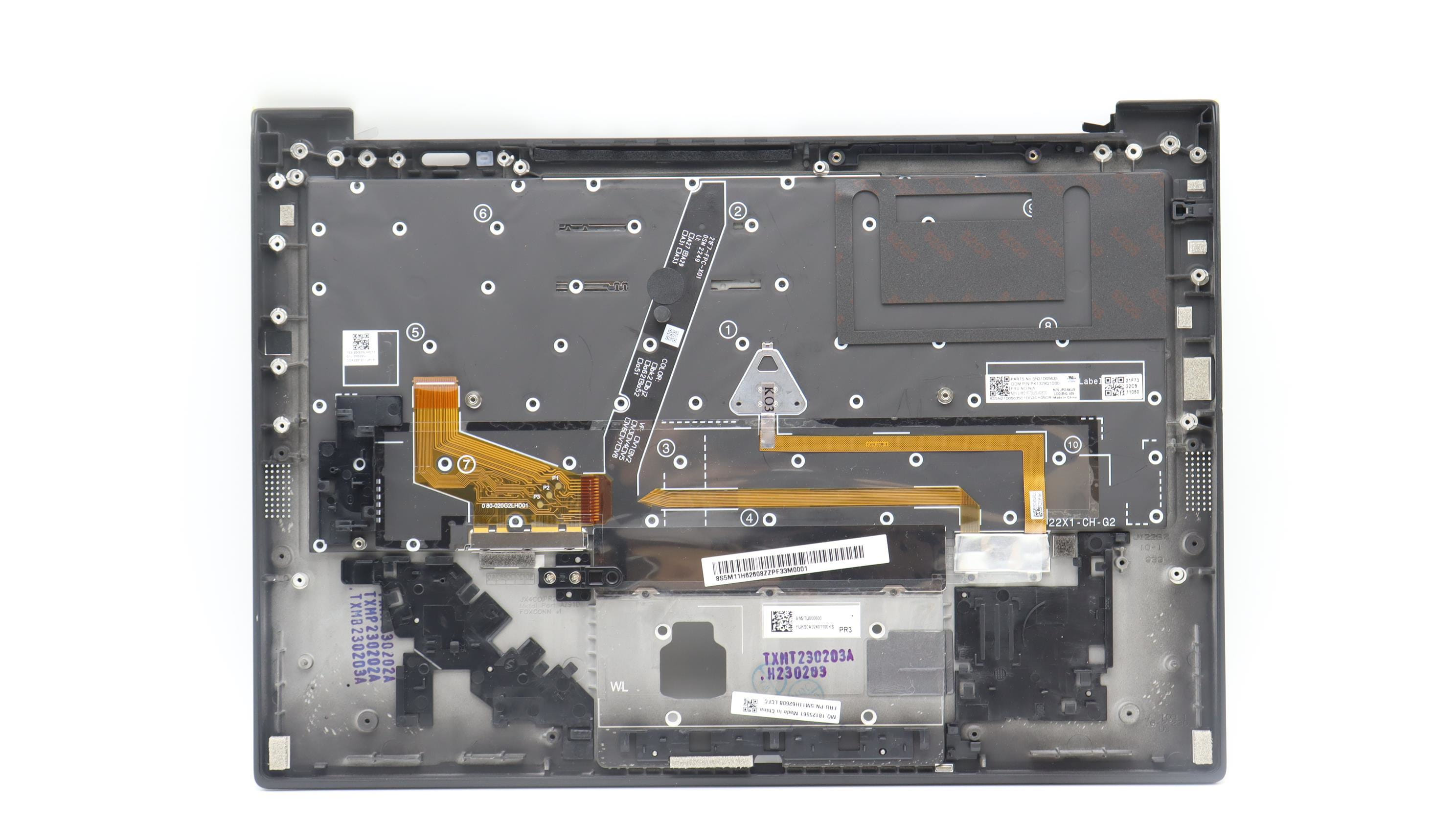 Lenovo MECH ASM BL KB BK FPR ENG CHY