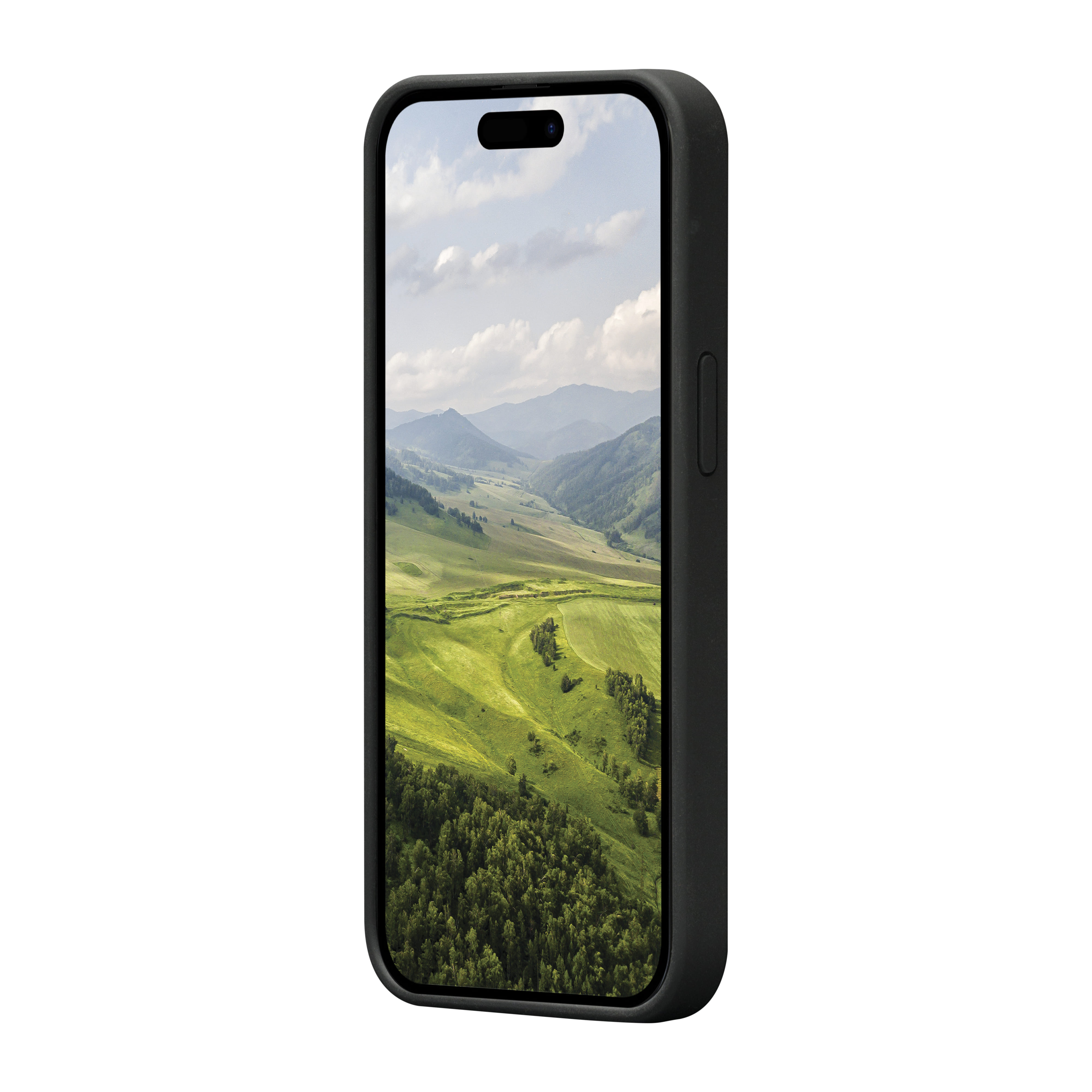 Dbramante Monaco MagSafe iPhone 15 Pro Max Silicone Case - Night Black