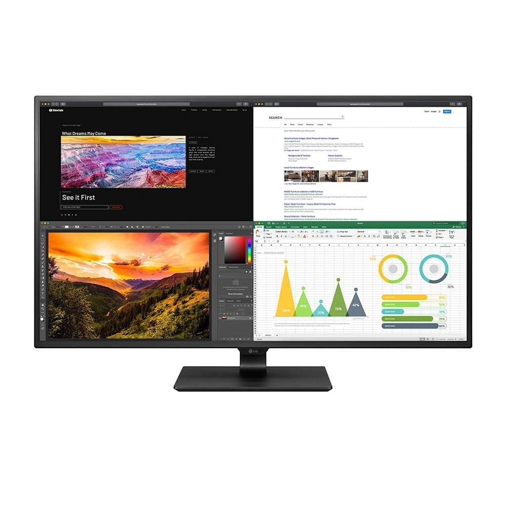 LG 43UN700-B 42.5" 4K UHD IPS HDR10 USB-C Monitor