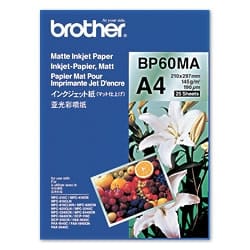 Brother BP60MA Inkjet Paper printing A4 (210x297 mm) Matte 25 sheets White
