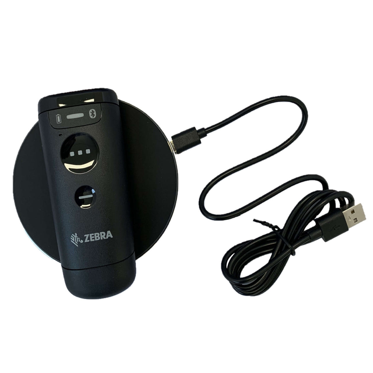Zebra CS6080-SR Black MFi Cordless Charger Kit