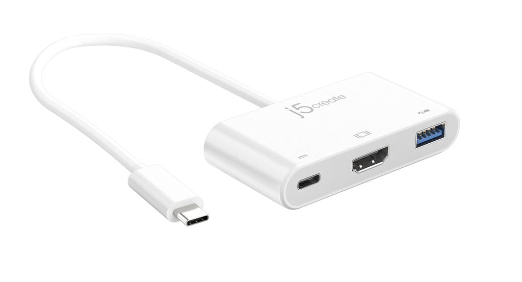 J5 Create USB-C to HDMI & USB 3.0 With Power Delivery Adapter Hub