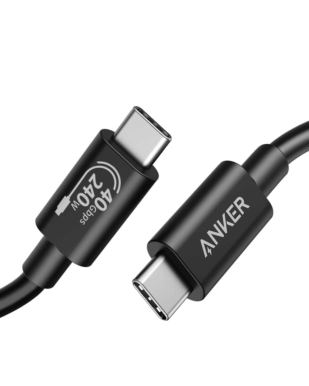 Anker 515 USB-C to USB-C 40Gbps 240W USB Cable - Black