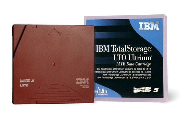 IBM LTO Blank Data Tape 1500GB