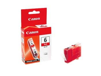 Canon BJ Cartridge BCI-6R RED Ink Original
