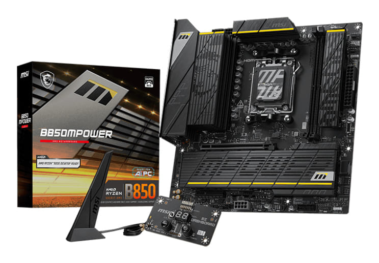 MSI B850 MPOWER AM5 Micro-ATX Motherboard