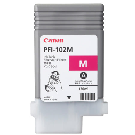Canon PFI-102M Ink Cartridge Original Magenta
